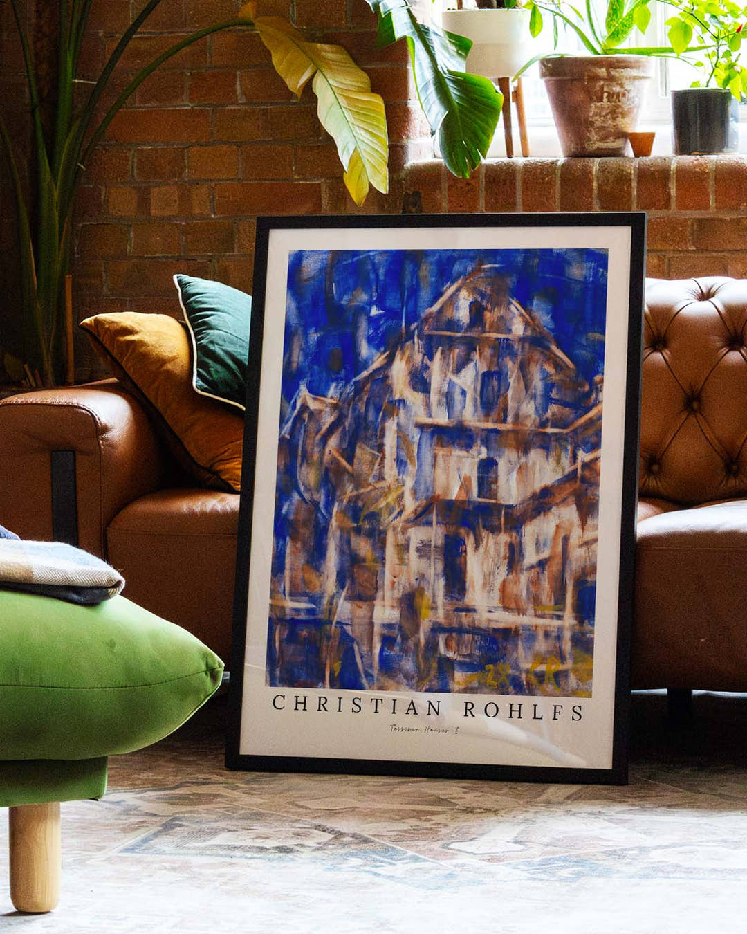 Tessiner Häuser I – Christian Rohlfs | Kunstposter