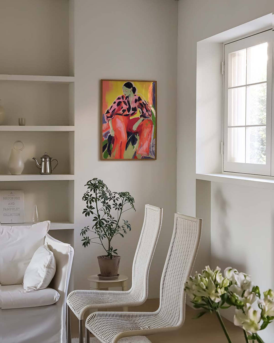 The Floor Is Thinking | Expressionistisches Kunstposter