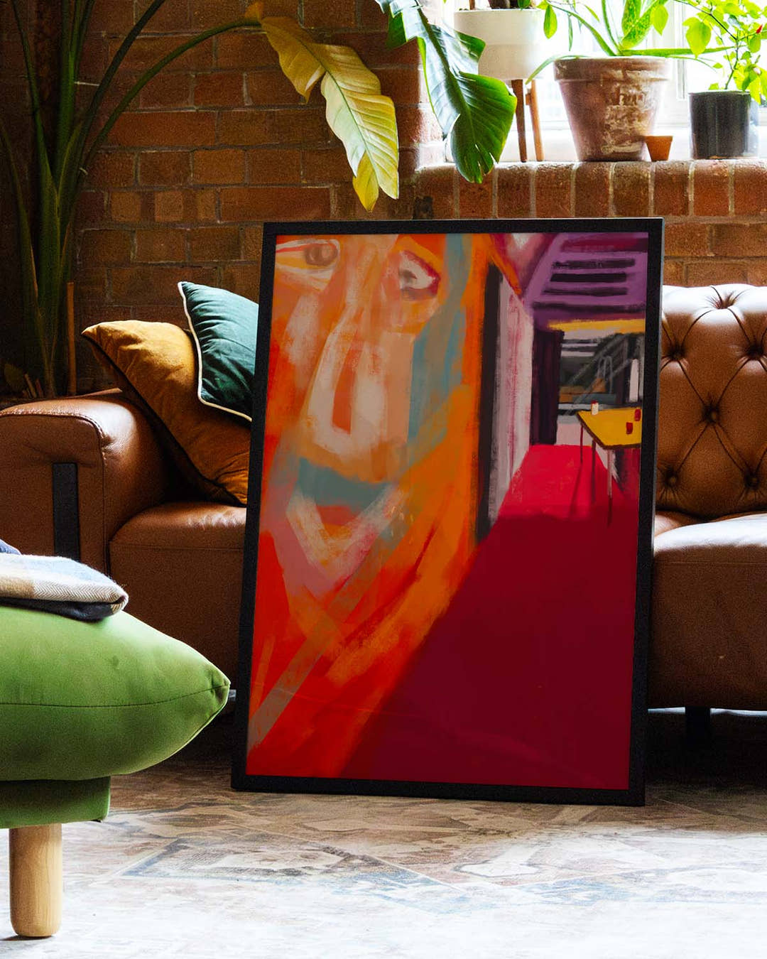 The Bar | Expressionistisches Kunstposter