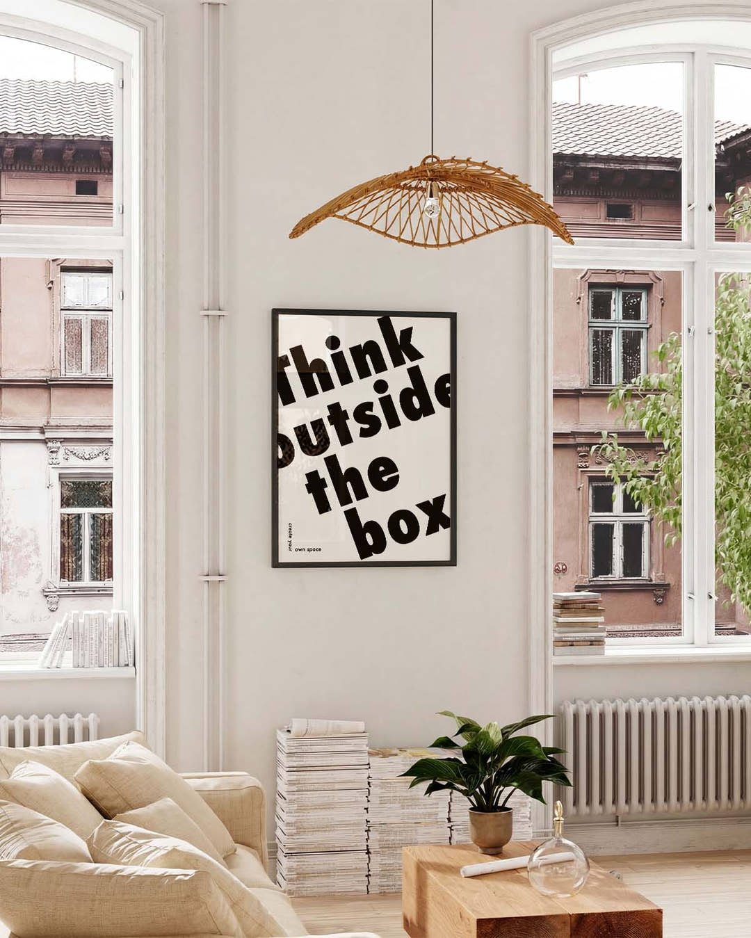 Outside the Box | Typografie Poster