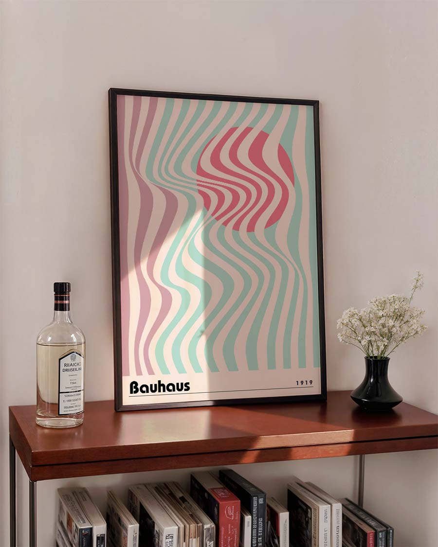 Waves of 1919 | Bauhaus Poster