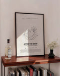 Welle Skizze Dekorationsposter – After the Wave