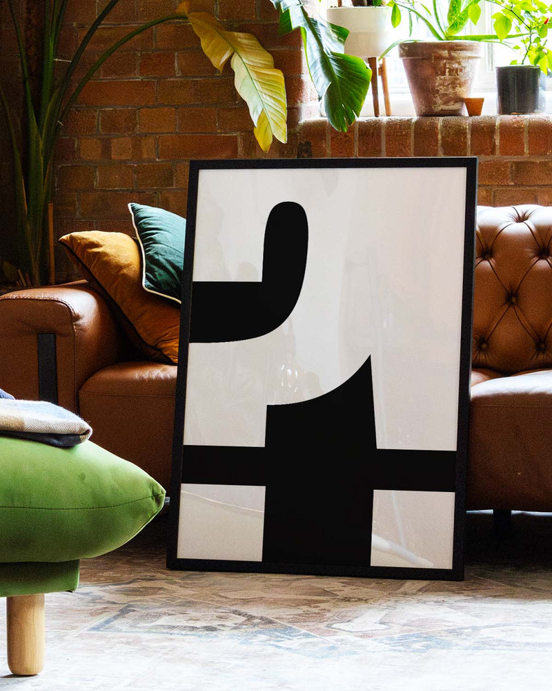 What?! | Typografie Poster