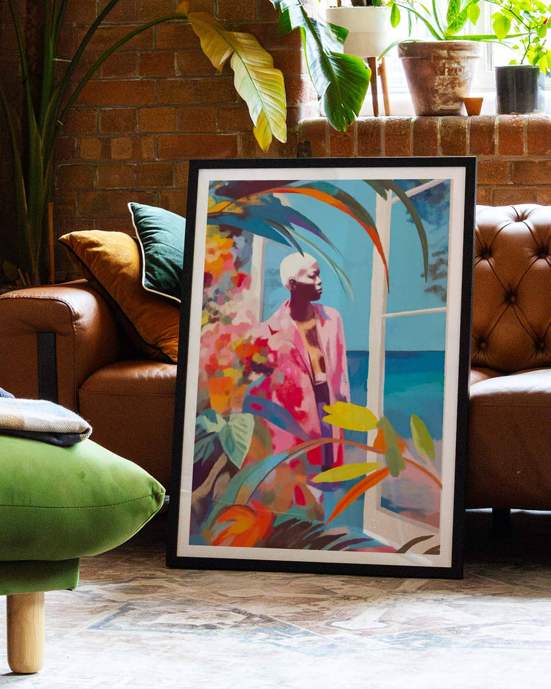 Wintergarden | Tropisches Lifestyle-Poster