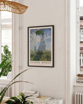 Woman with a Parasol | Claude Monet Poster