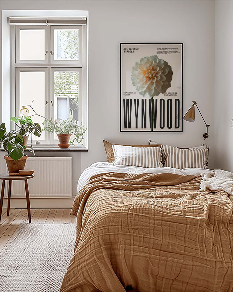 Wynwood | Modernes Blumen-Poster