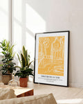 Amsterdam | Line Art Poster