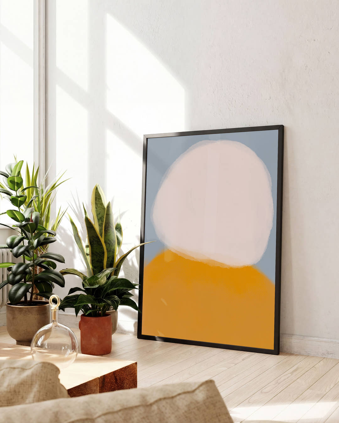 Avstand | Skandi Minimal Abstrakt Poster