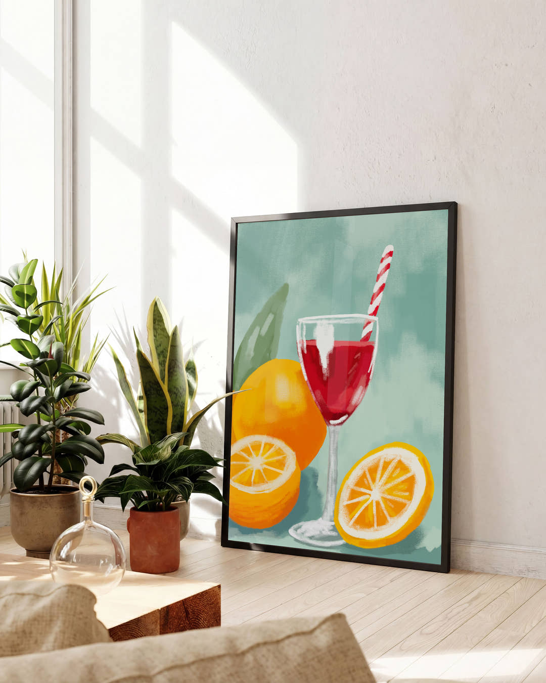 Bittersweet | Zitrus-Stillleben Poster