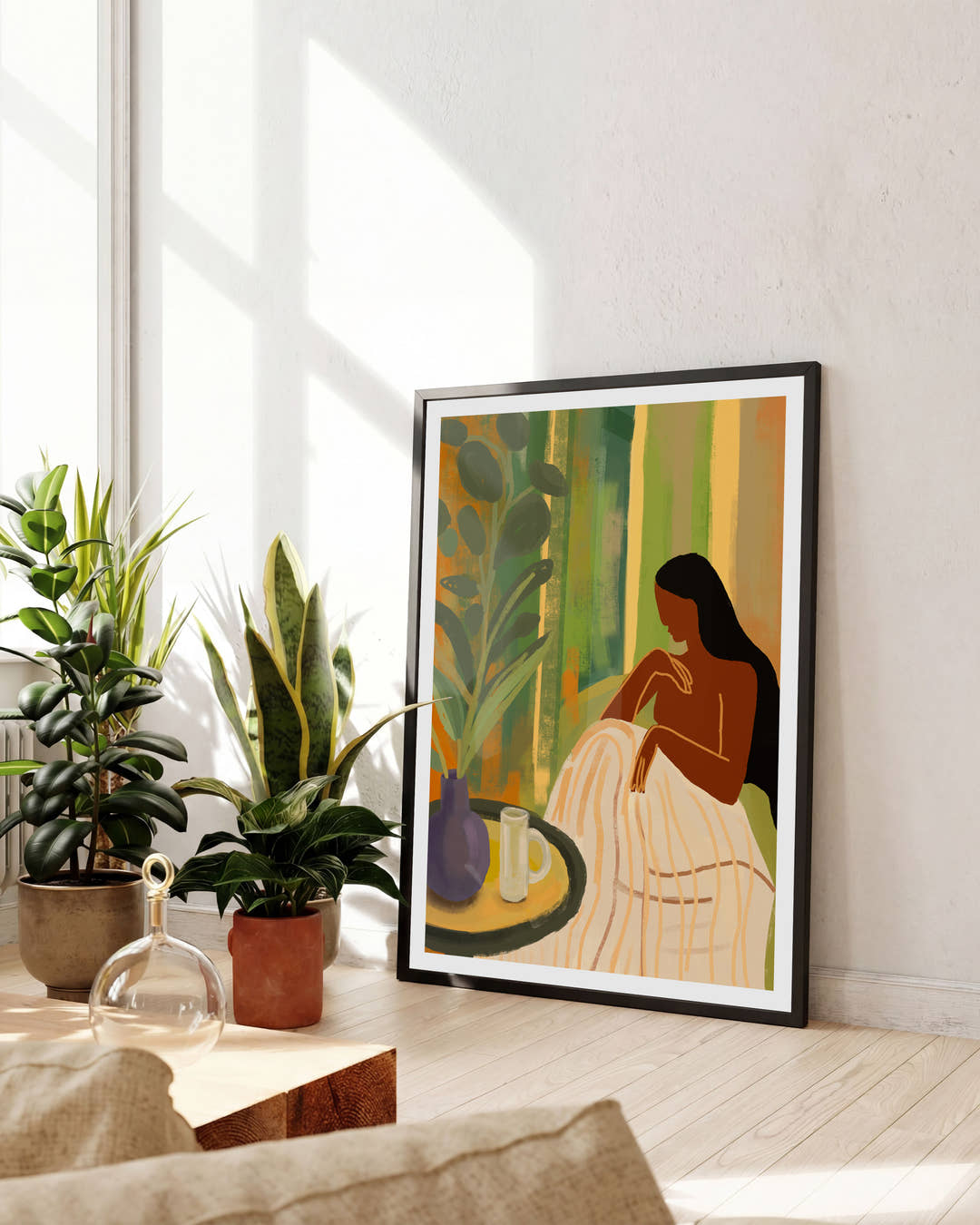 Cabin | Warmes Interior-Poster