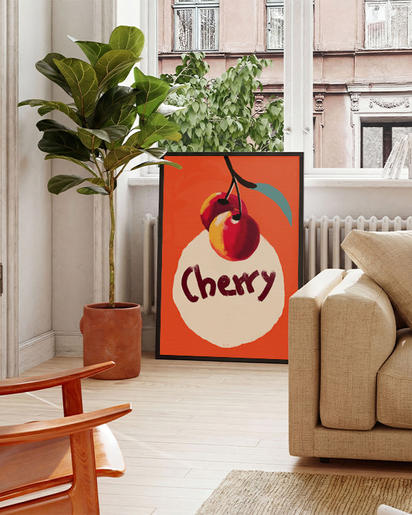 Cherry | Stillleben-Poster