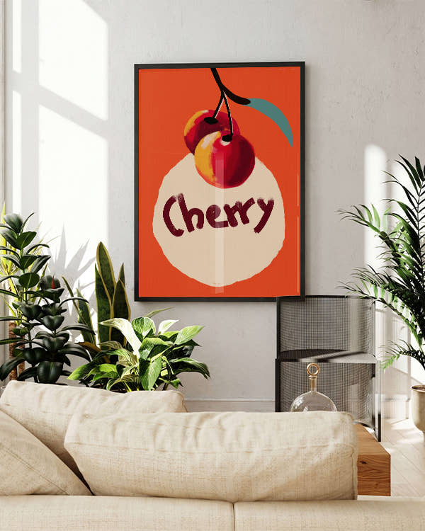 Cherry | Stillleben-Poster
