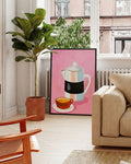 Coffee | Stillleben Illustration Poster