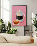 Coffee | Stillleben Illustration Poster