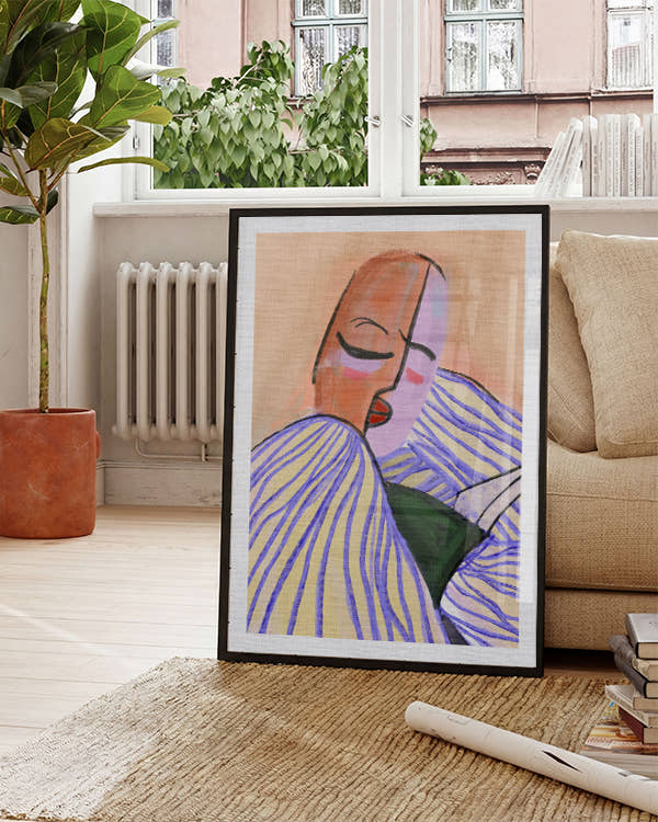 Cozy evenings | Illustration Poster