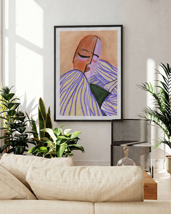 Cozy evenings | Illustration Poster