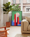 Decision Point | Modernes Figuren-Poster