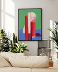 Decision Point | Modernes Figuren-Poster