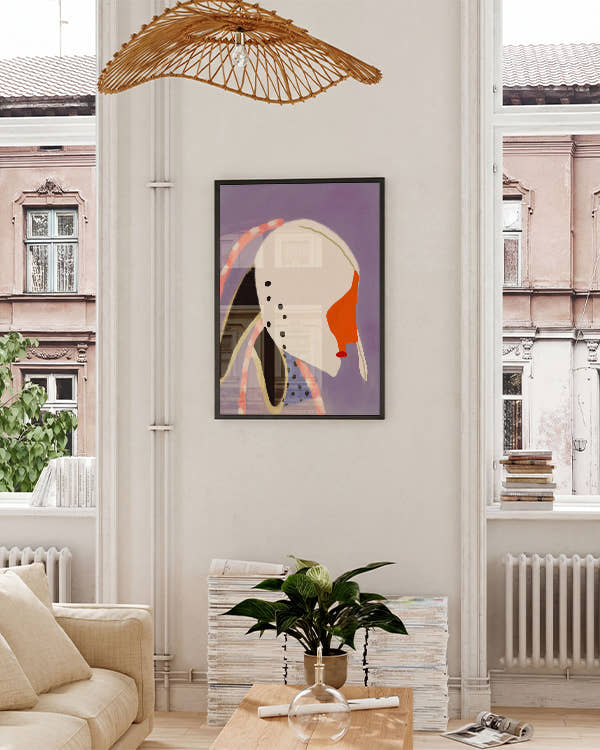 Dot and Vein | Modern Art Poster