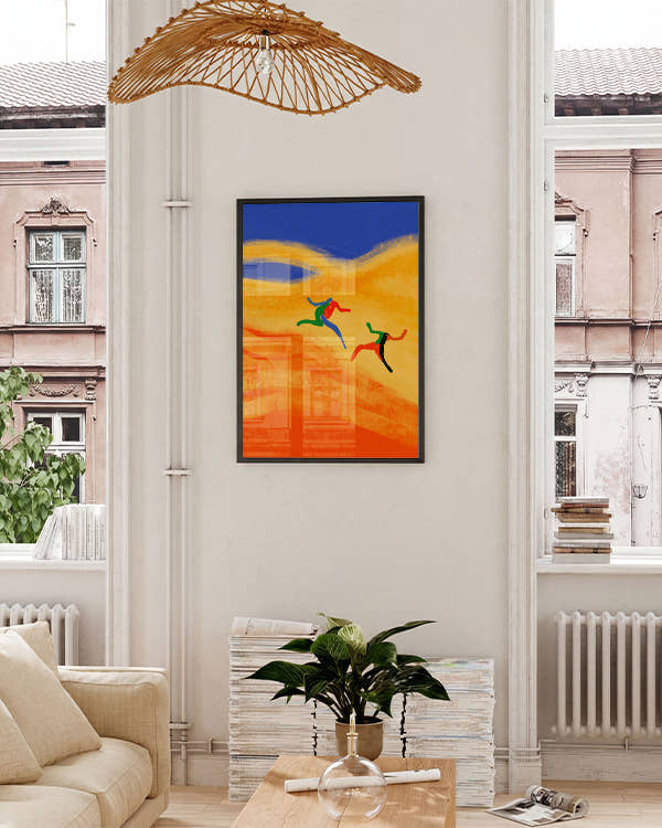 Dune | Abstraktes Landschaftsposter