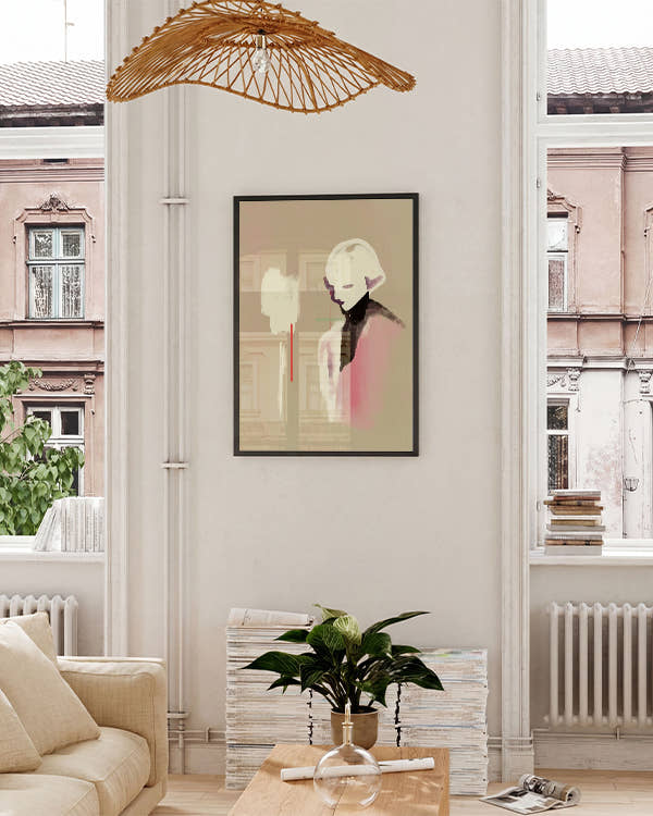 Elegy in Code | Modernes Figuren-Poster