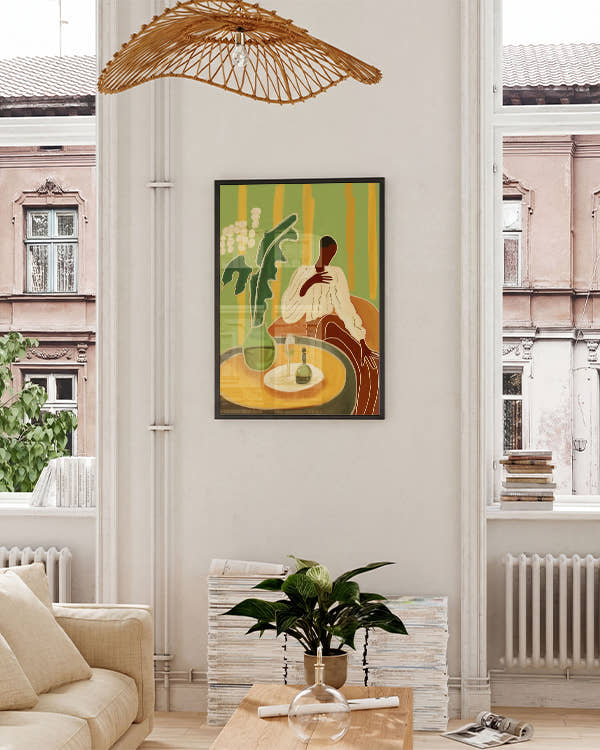 Evening | Moderne Illustration Poster