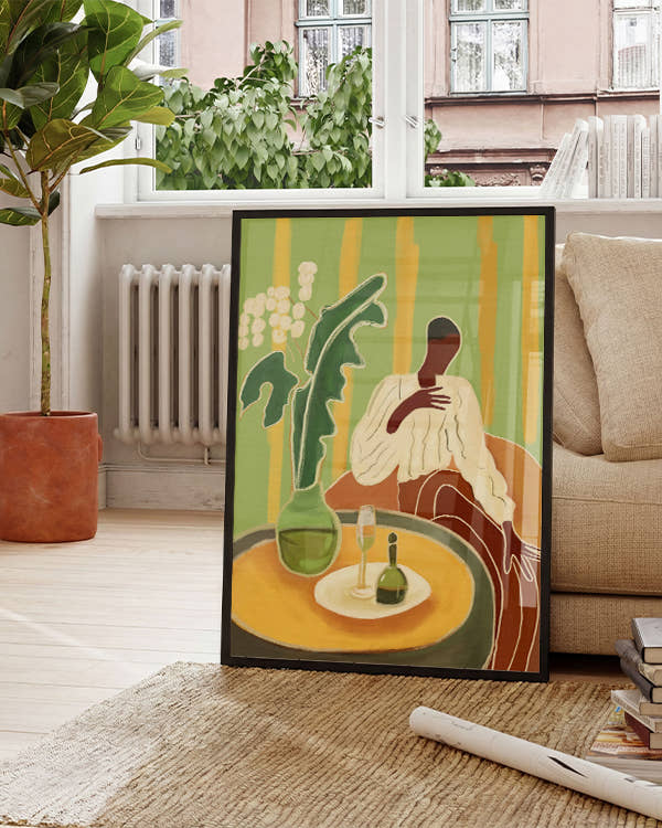 Evening | Moderne Illustration Poster