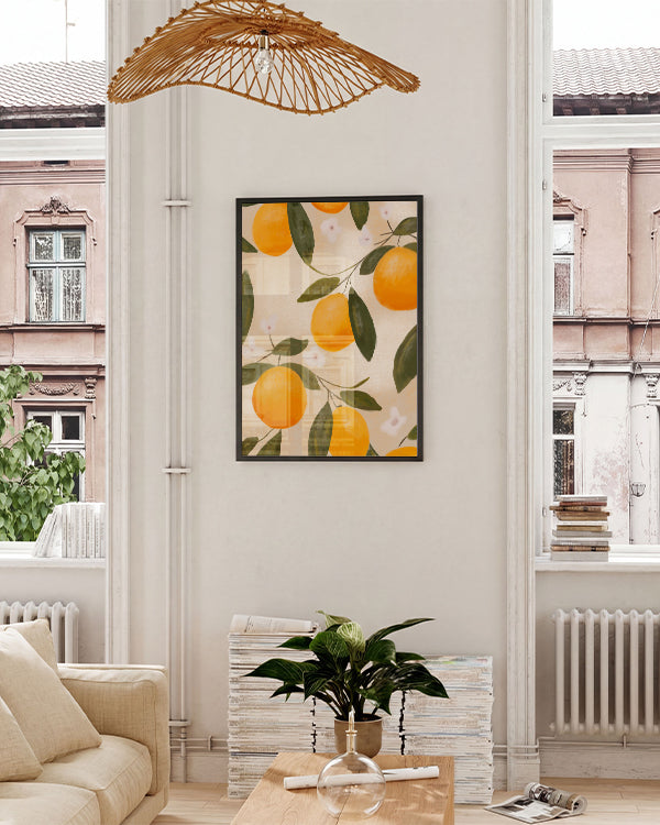 Fleur d’oranger | Florale Illustration Poster