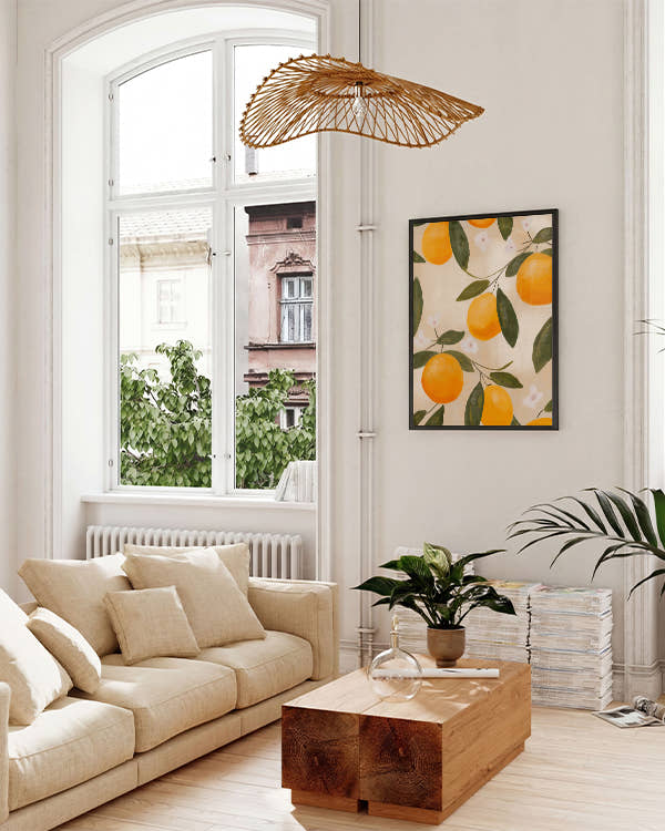 Fleur d’oranger | Florale Illustration Poster