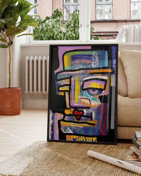Illusion | Expressionistische Illustration Poster