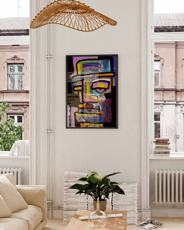 Illusion | Expressionistische Illustration Poster