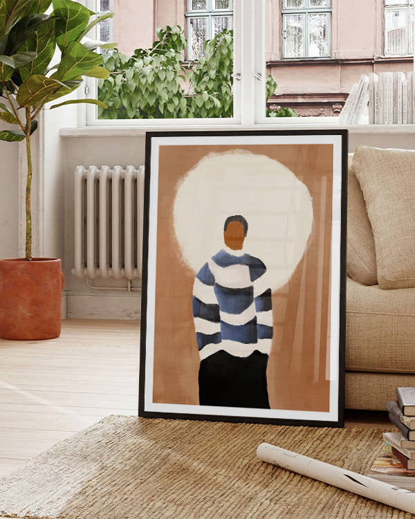In the Middle of Self | Modernes Kunst-Poster