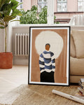 In the Middle of Self | Modernes Kunst-Poster