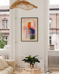 Inner Map | Abstraktes Figuren-Poster