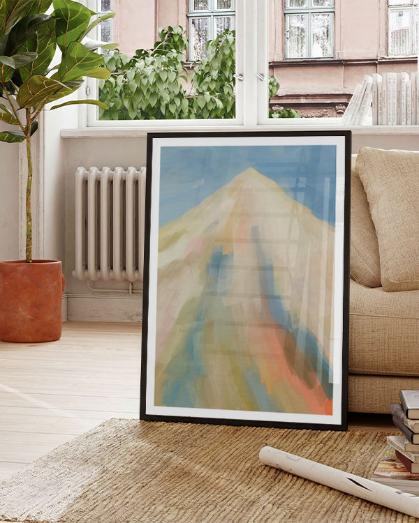 Journey Unknown | Abstract Landscape Poster