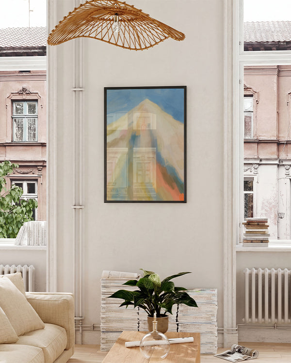 Journey Unknown | Abstract Landscape Poster