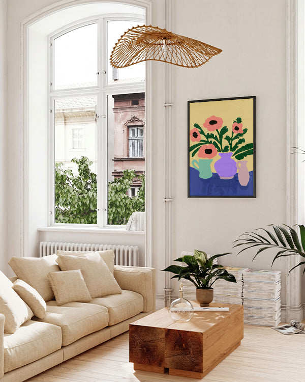 Joy in a Vase | Stillleben-Poster