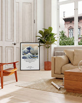 Kanagawa-oki nami ura Welle von Kanagawa | Katsushika Hokusai Poster