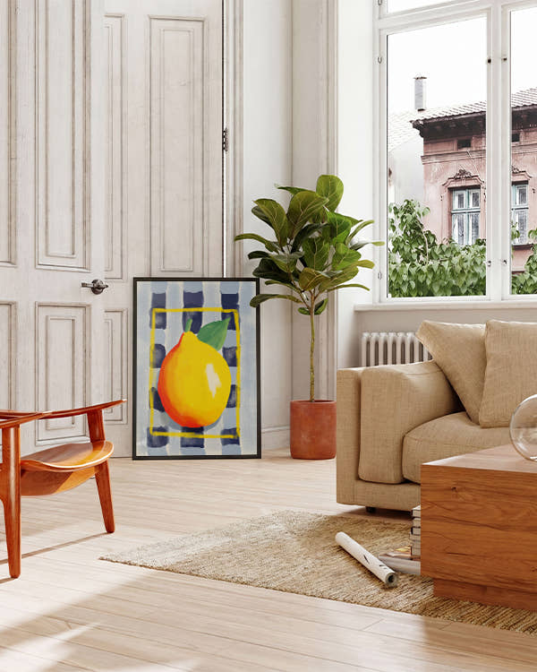 King Citrus | Zitrus-Stillleben Poster