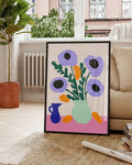 Lavender Bloom & Citrus | Stillleben-Poster