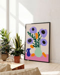 Lavender Bloom & Citrus | Stillleben-Poster