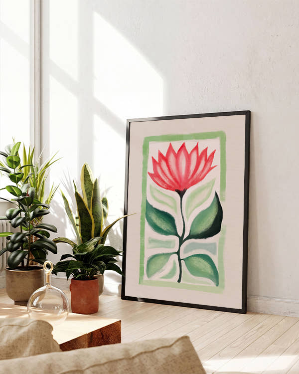Lotus in Balance | Kunstposter