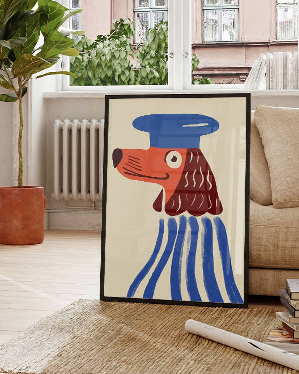 My Cook | Illustratives Kunstposter