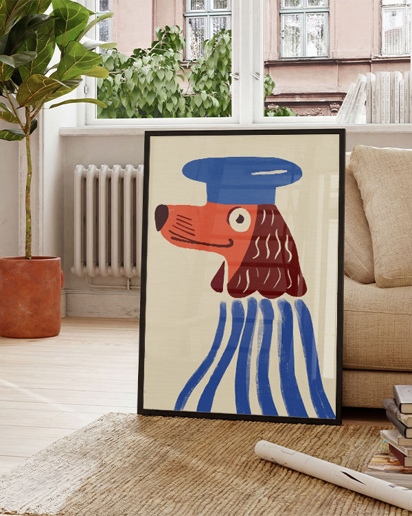 My Cook | Illustratives Kunstposter