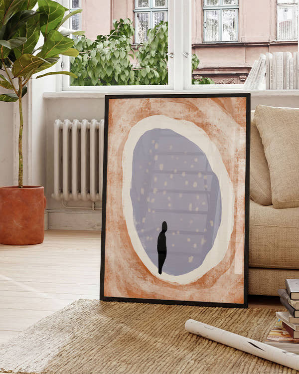 Orbit of Thought | Abstraktes Raum-Poster