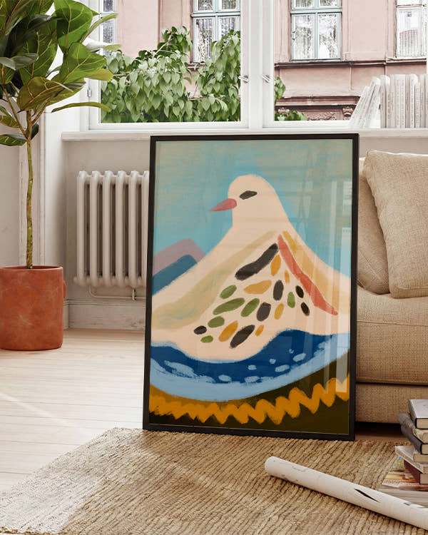 Peace, Dressed Up | Modern Abstrakt Poster