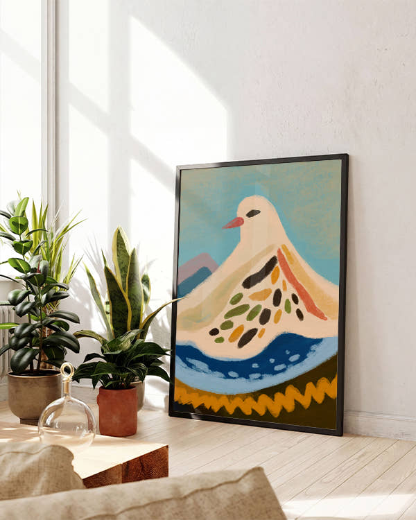 Peace, Dressed Up | Modern Abstrakt Poster