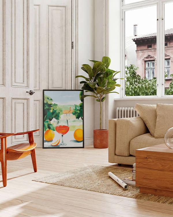 Perfect Moment | Sommerliches Stillleben Poster