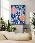 Prairie en rêve | Florale Illustration Poster