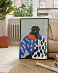 No Pet | Modern Figurative Poster